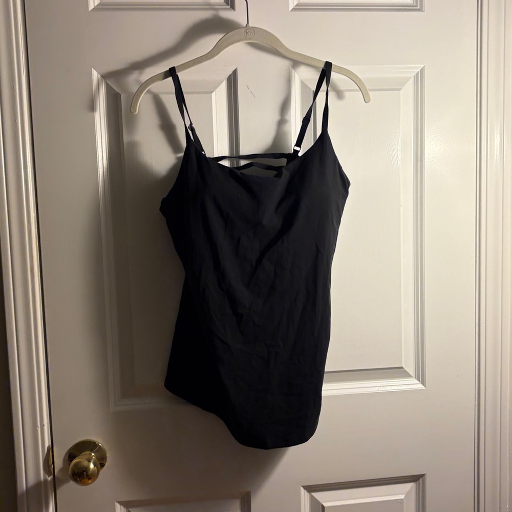 Athleta Black Swim Top